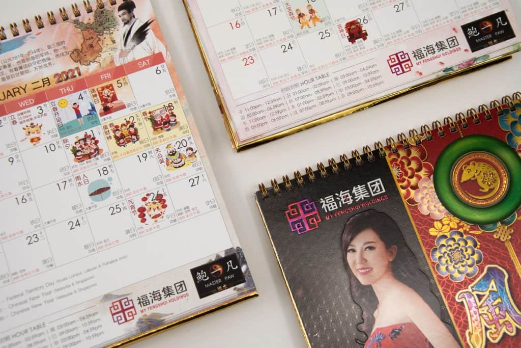 Calendar printing services